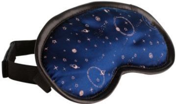 Mattisson - Shut Eye Slaapmasker - Zwart - Zijde en Polysatin