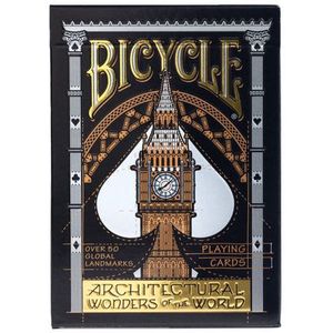 Bicycle Architectural Wonders of the World - Premium Speelkaarten - Poker - Ultimates Collectie - Collectible
