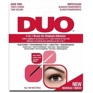 Ardell - Duo 2 - Wimperlijm - Dark Tone - Wit - Transparant - Latex vrij - Hypoallergeen