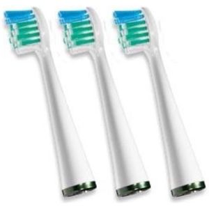 Waterpik Opzetborstel SenSonic Compact SRSB-3E - 3 Stuks