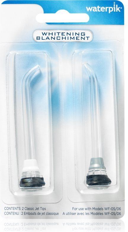 Waterpik - Whitening Classic Jet Tip - Vervangende Opzettips - 2 Stuks - Geschikt voor WF-05 of WF-06