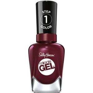 Sally Hansen Miracle Gel Nagellak - 480 Wine Stock - Rood