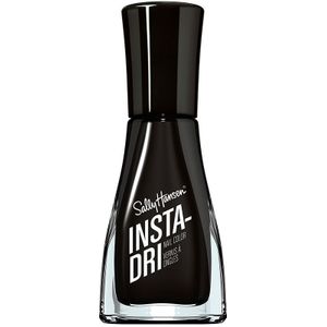 Sally Hansen Insta-Dri 1 Stroke-1 Coat-Done! Nail Varnish - Black to Black