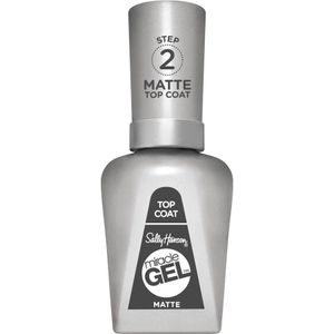 Sally Hansen Miracle Gel nagellak Top Coat - 102 Matte Transparant