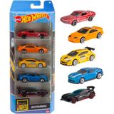 Hot Wheels Set van 5 auto's - ASSORTIMENT