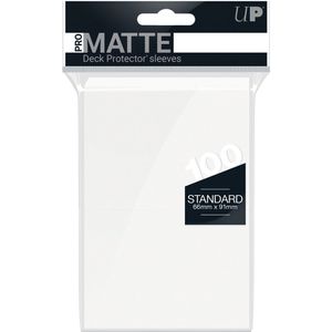 Ultra Pro - PRO-Matte Board Game Sleeves - Wit - 66x91mm - 100 stuks