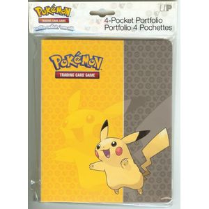 Pokémon Verzamelmap 4-pocket Pikachu - Pokémon Verzamelmap