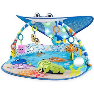 Playgro Opvouwbare speelbogen, babygym met afneembaar speelgoed, vanaf
