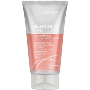 Joico - Blonde Life Enhancing Masque - Haarmasker - Rose Champagne - 150 ml