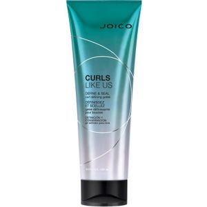 Joico - Curls Like Us - Define & Seal Curl Gelée - Transparant - Algenolie, Moringazaadolie