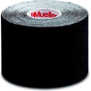 Mueller - Kinesiotape - Zwart - Elastische Sporttape - 100% Hoogwaardig Katoen