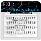 Ardell Individuals plakwimpers in clusters met knoopje Short Black