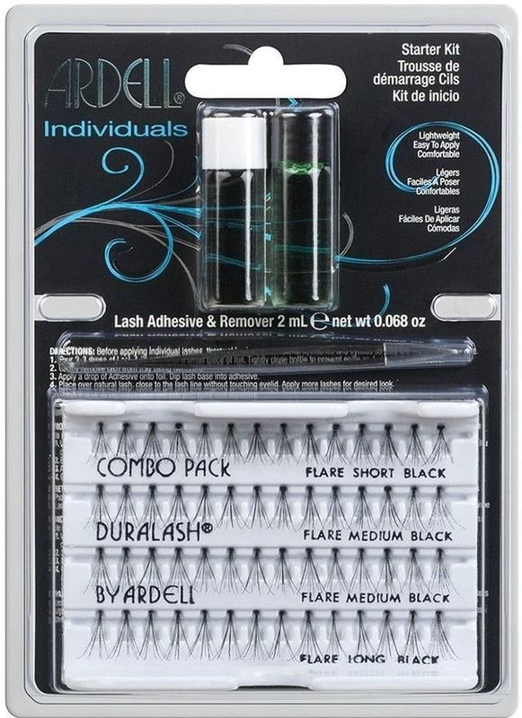 Ardell Duralash Individuals Starter Kit Knotted - Bevat 56 nepwimpers - Maak je eigen aangepaste wimperlook