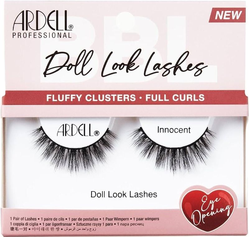 Lashes BBL Doll Look Innocent - Nepwimpers - Zwart - Kunsthaar