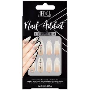 Ardell - Nail Addict - Kunstnagels - Nude Light Crystal - 24 Stuks
