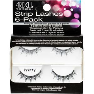 Ardell Strip Lashes Pretty 6 Pack 6 paar