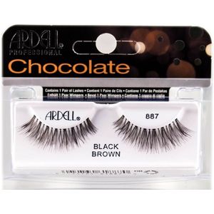 Ardell Chocolate Lashes 887 Black Brown 1 paar