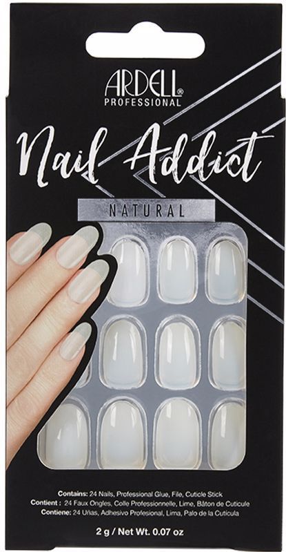 Ardell - Nail Addict - Kunstnagels - Natuurlijk Ovaal - 24 Stuks