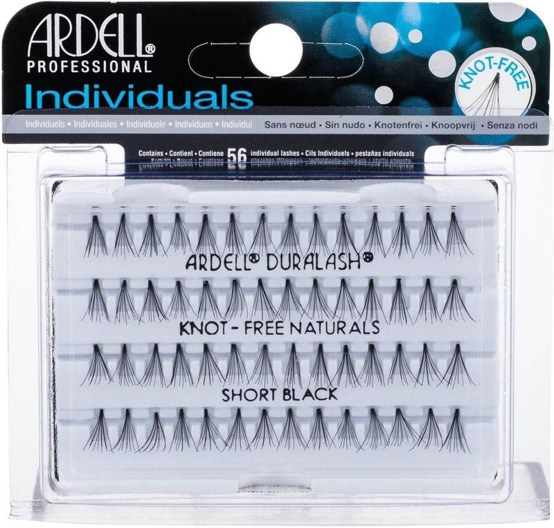Ardell - Individuele Valse Wimpers - Zwart - Knot-Free Flare - 56 stuks