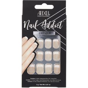 Kunstnagels Ardell Nail Addict Classic French (24 pcs)