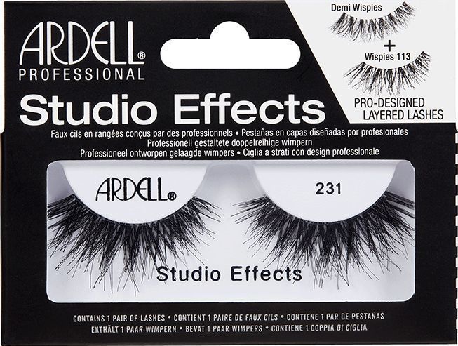Ardell - Studio Effects 231 1 Pair Of Blackfalse Eyelashes