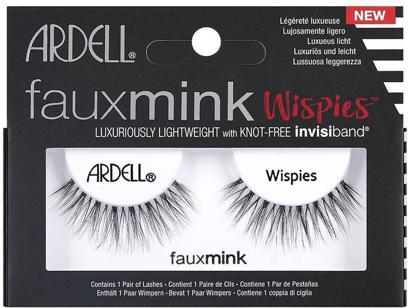 Ardell - Faux Mink Wispies - Nepwimpers - Medium Volume - Lange Lengte
