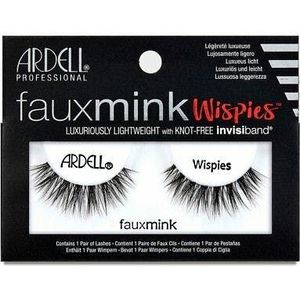 Ardell - Faux Mink Wispies - Valse Wimpers - Zwart - 1 paar