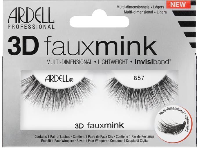 Ardell - 3D Faux Mink Strip Lashes - 857 - Nepwimpers