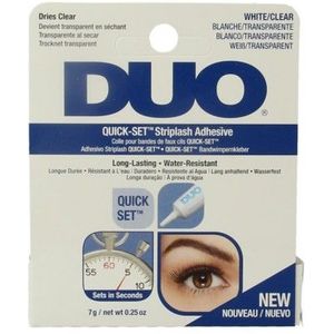 DUO Quickset striplash adhesive white/clear 7g