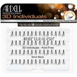 Ardell - 3D Individuals Knot-Free - Nepwimpers - Zwart - 56 st
