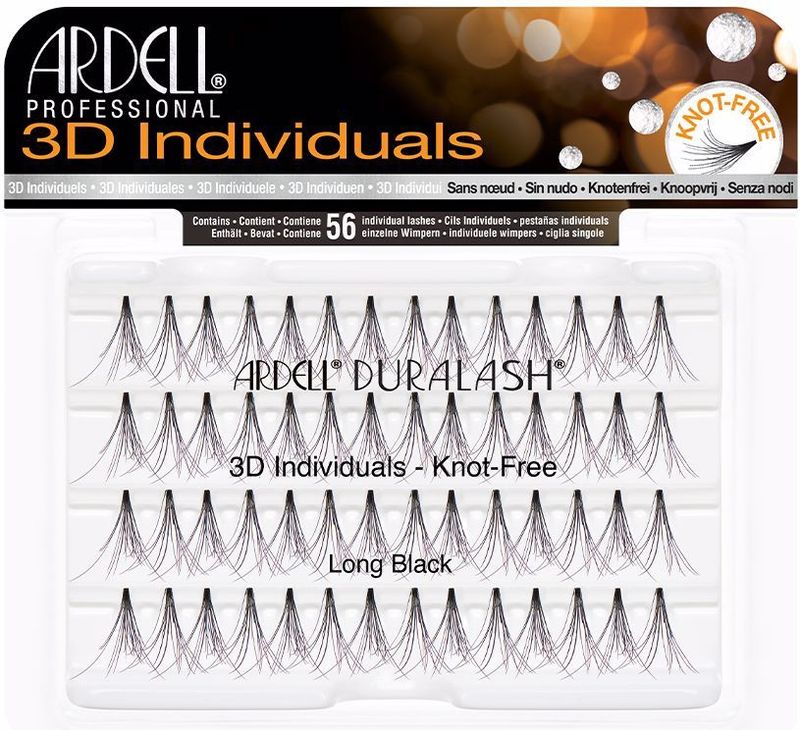 Ardell Duralash 3D Individuen Lang Zwart Nep Wimpers