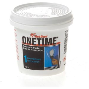 Red Devil - ONETIME - Plamuur - Wit - 250 Milliliter