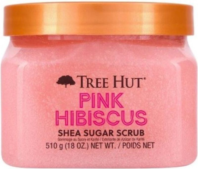 Tree Hut - Pink Hibiscus - Body Scrub - Suiker - Shea
