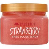 Tree Hut Shea Sugar Exfoliating Body Scrub Strawberry 510g