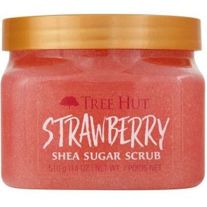 Tree Hut Shea Sugar Exfoliating Body Scrub Strawberry 510g