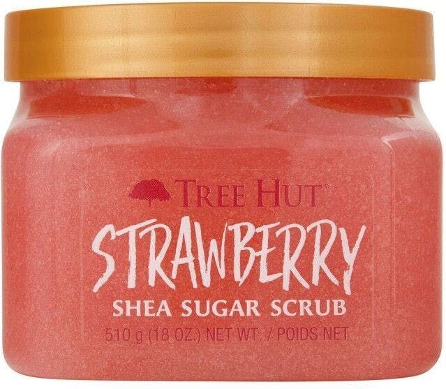 Tree Hut Shea Sugar Exfoliating Body Scrub Strawberry 510g