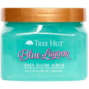 Tree Hut Blue Lagoon Shea Sugar Sea Minerals & Orange Body Scrub - Lichaamsscrub - Bad & Douche - Exfoliating - 510g