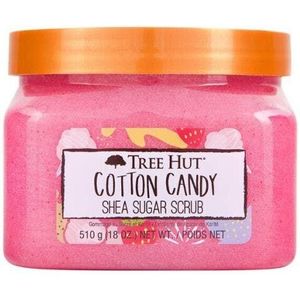 Tree Hut Shea Sugar Exfoliating Body Scrub Cotton Candy,