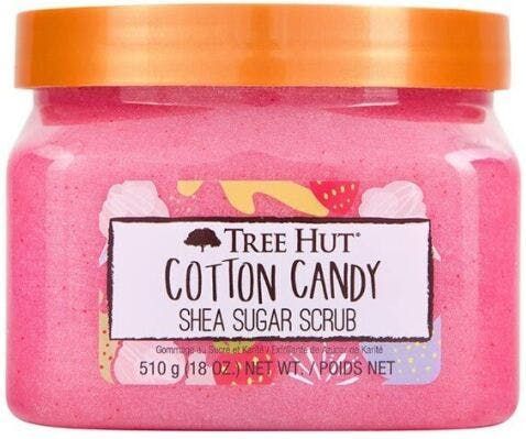 Tree Hut Shea Sugar Exfoliating Body Scrub Cotton Candy,