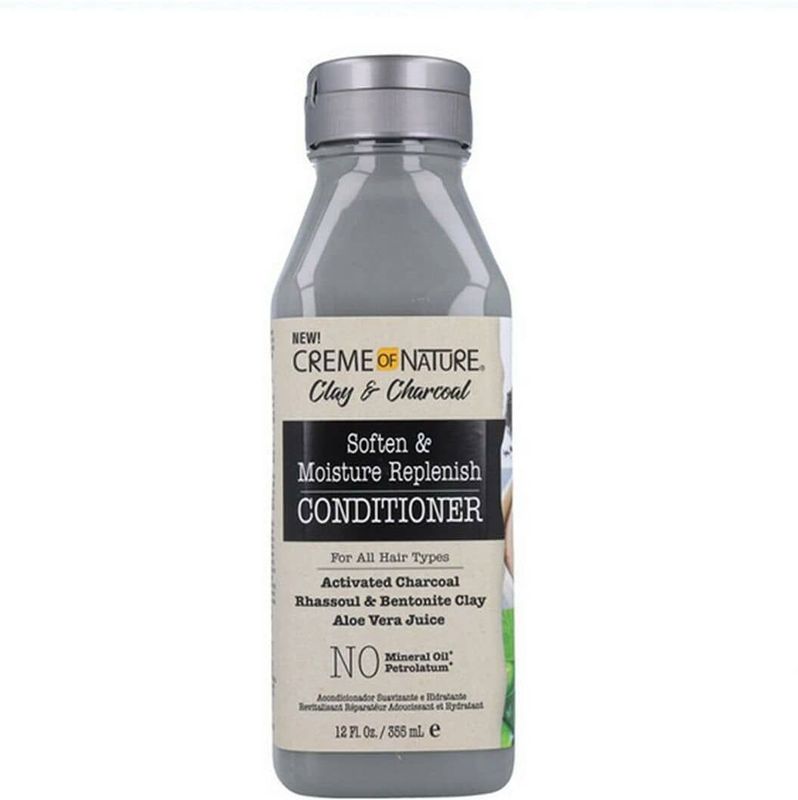 Conditioner Clay & Charcoal Moisture Replenish Creme Of Nature (355 ml)