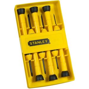 Stanley 0-66-052 6 Delige PH0 / PH1 / PL Schroevendraaierset