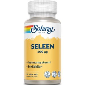 Solaray Seleen 200mcg  90 Vegetarische capsules