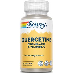 Solaray Quercetine bromelaine vitamine C  60 Vegetarische capsules