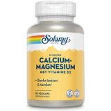 Solaray Calcium magnesium vitamine D2 2:1 ratio  90 Vegetarische capsules