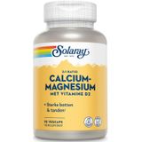 Solaray Calcium magnesium vitamine D2 2:1 ratio  90 Vegetarische capsules