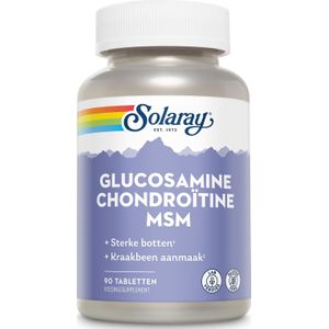 Solaray Glucosamine, Chondroïtine & MSM Tabletten