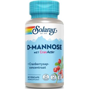 Solaray D-Mannose cranactin 60 vcaps