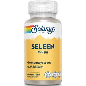 Solaray Seleen 100mcg  90 Tabletten