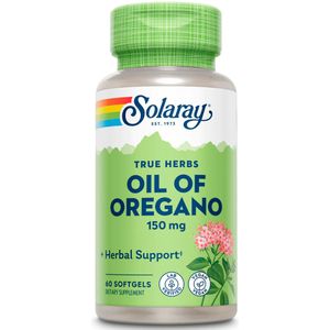 Solaray Oregano Olie Softgels