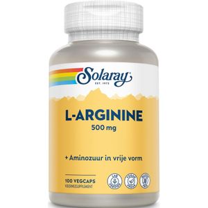 Solaray L-Arginine 100 vcaps